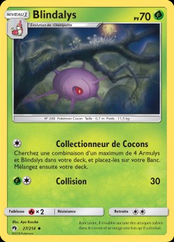 Carte Pokémon: Blindalys