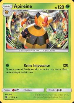 Carte Pokémon: Apireine