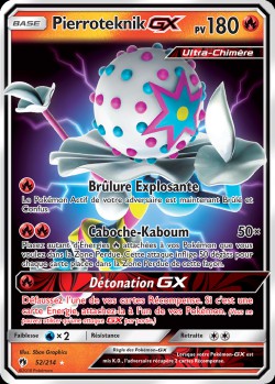 Carte Pokémon: Pierroteknik GX