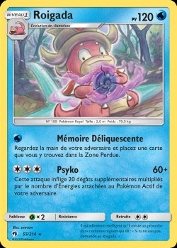 Carte Pokémon: Roigada