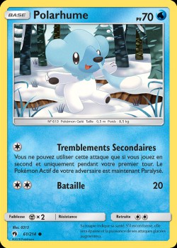 Carte Pokémon: Polarhume