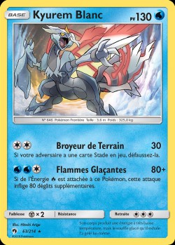 Carte Pokémon: Kyurem Blanc