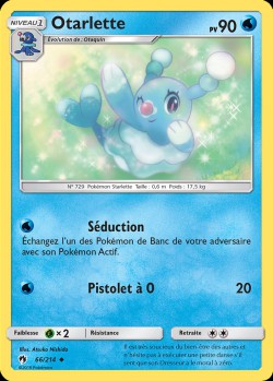 Carte Pokémon: Otarlette