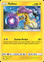 Carte Pokémon: Raikou