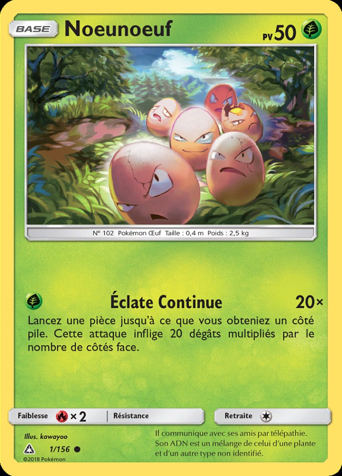 Carte Pokémon: Noeunoeuf