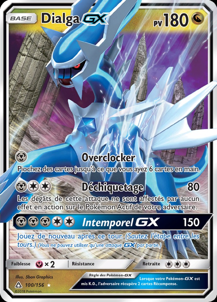 Carte Pokémon: Dialga GX