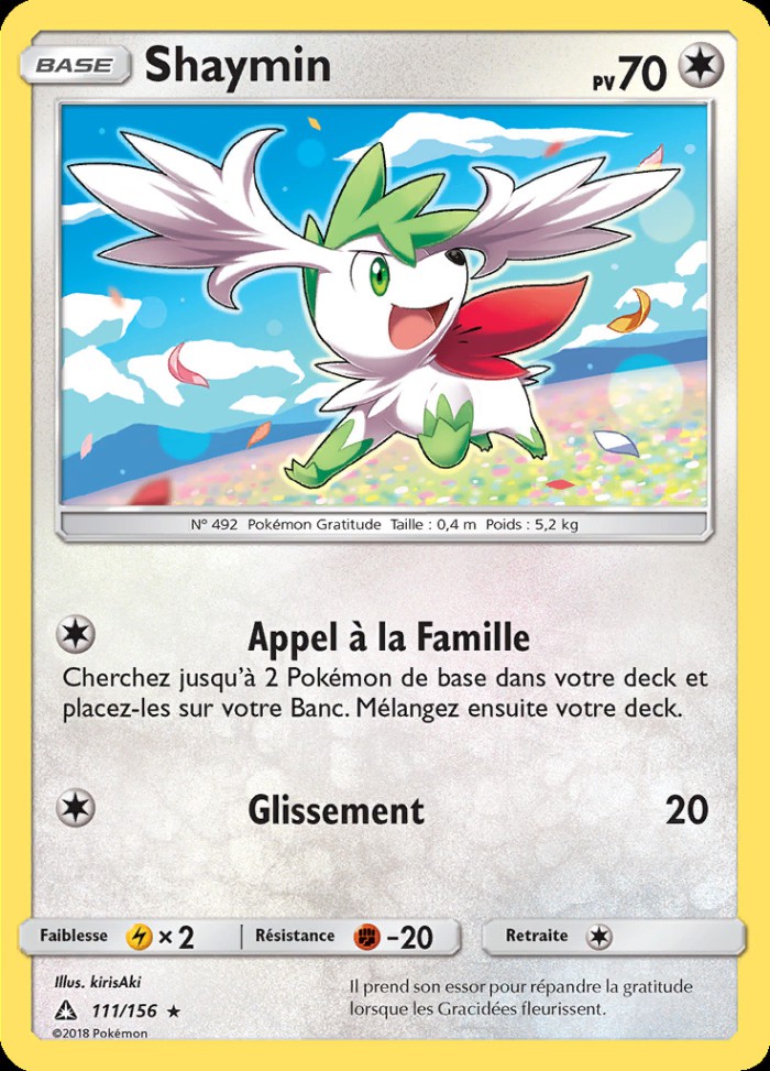 Carte Pokémon: Shaymin