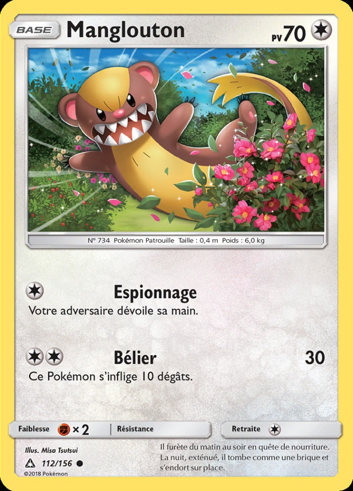 Carte Pokémon: Manglouton