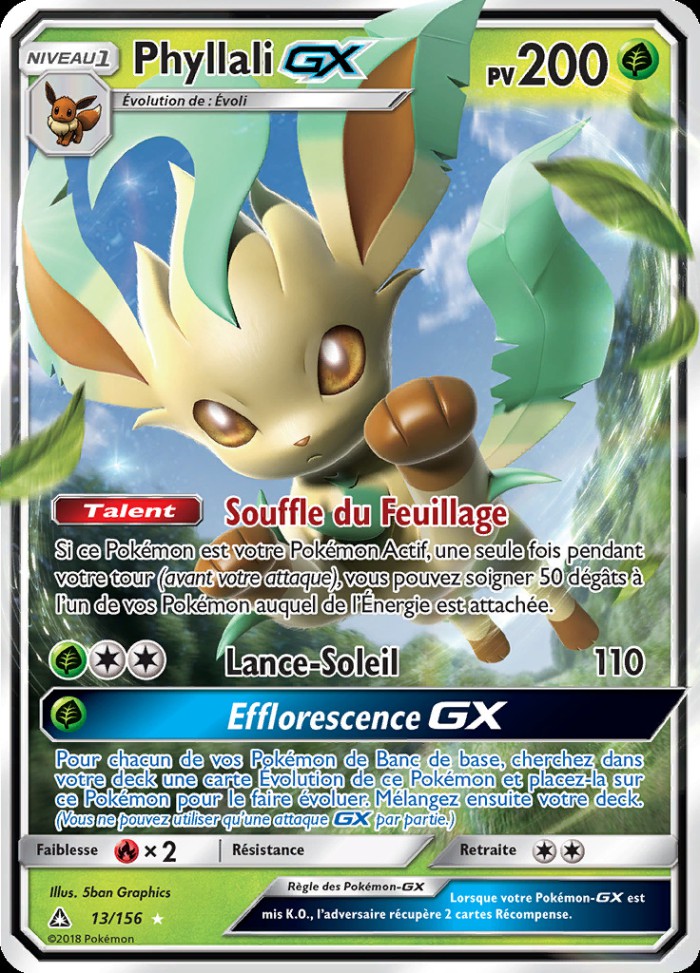 Carte Pokémon: Phyllali GX