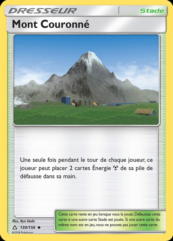 Carte Pokémon: Mont Couronné