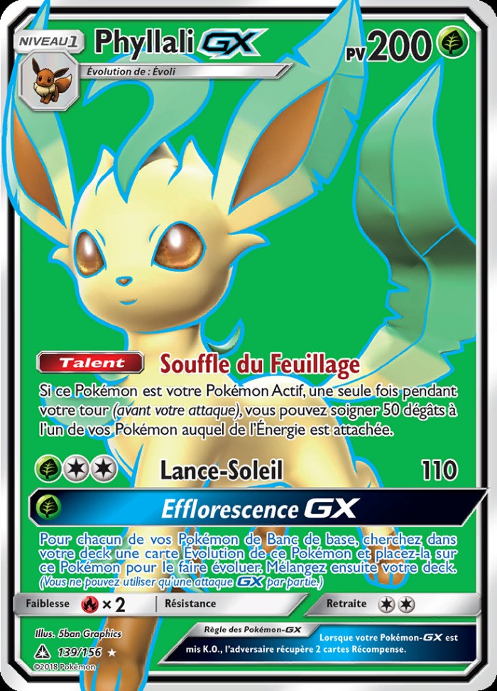 Carte Pokémon: Phyllali GX