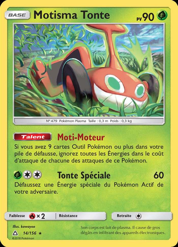 Carte Pokémon: Motisma Tonte