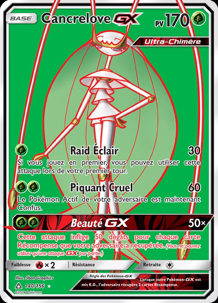 Carte Pokémon: Cancrelove GX