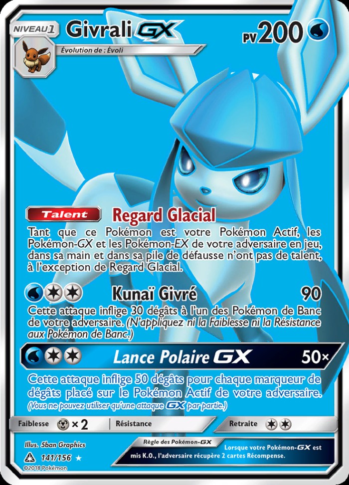 Carte Pokémon: Givrali GX