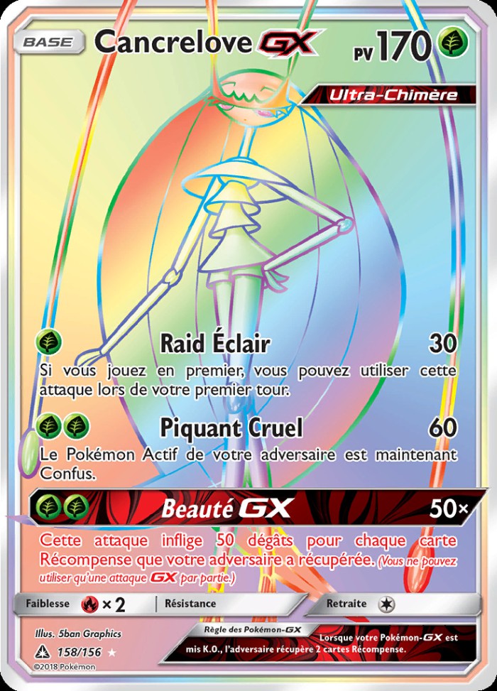 Carte Pokémon: Cancrelove GX