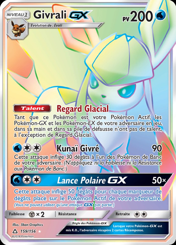 Carte Pokémon: Givrali GX