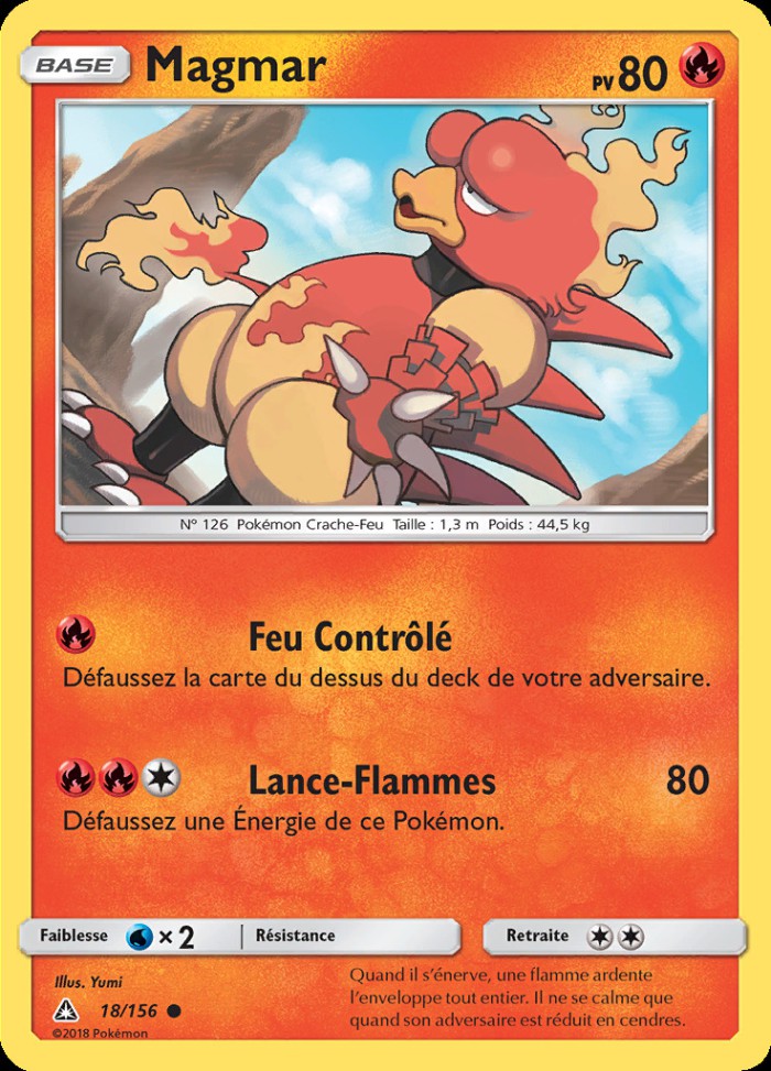 Carte Pokémon: Magmar