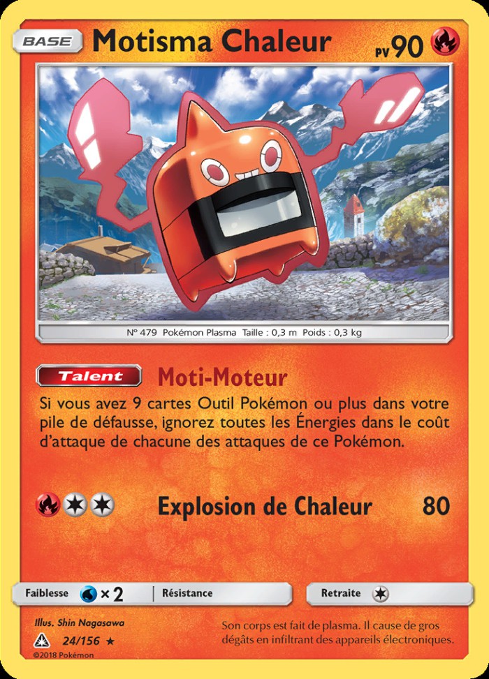 Carte Pokémon: Motisma Chaleur