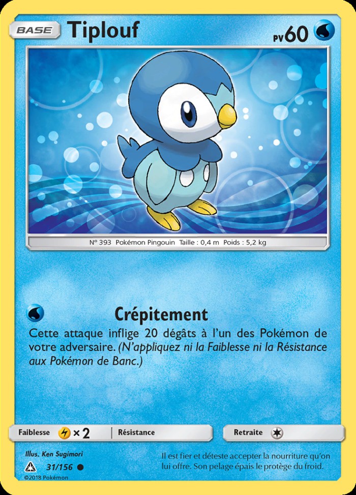 Carte Pokémon: Tiplouf