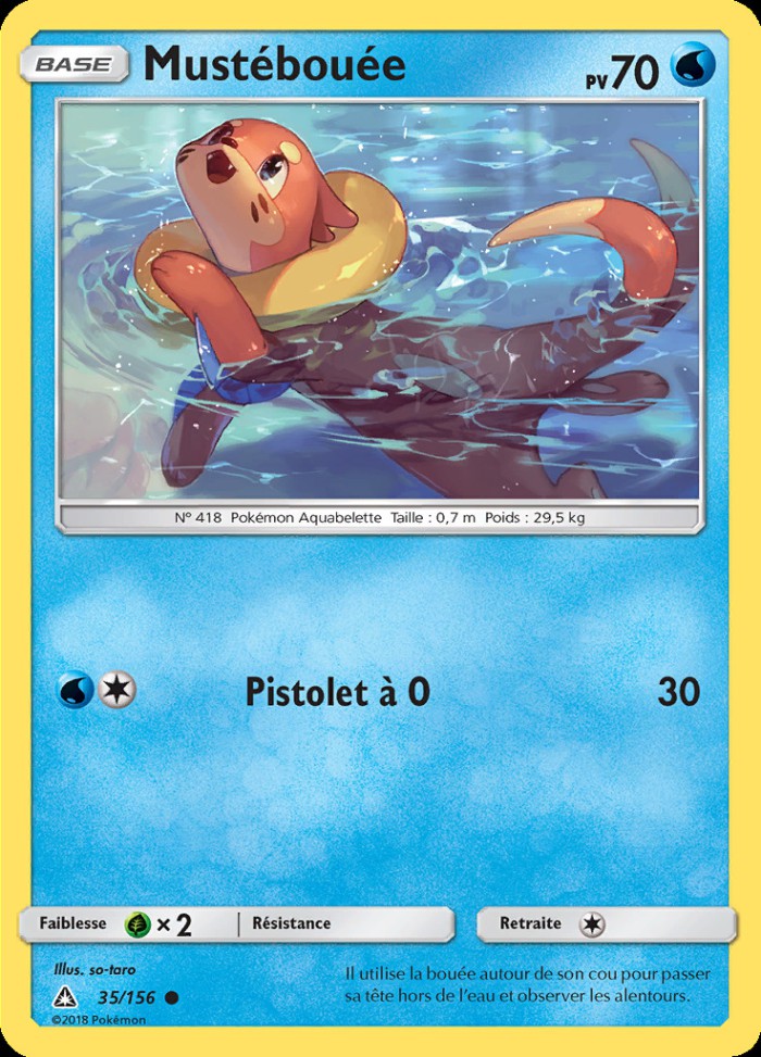 Carte Pokémon: Mustébouée