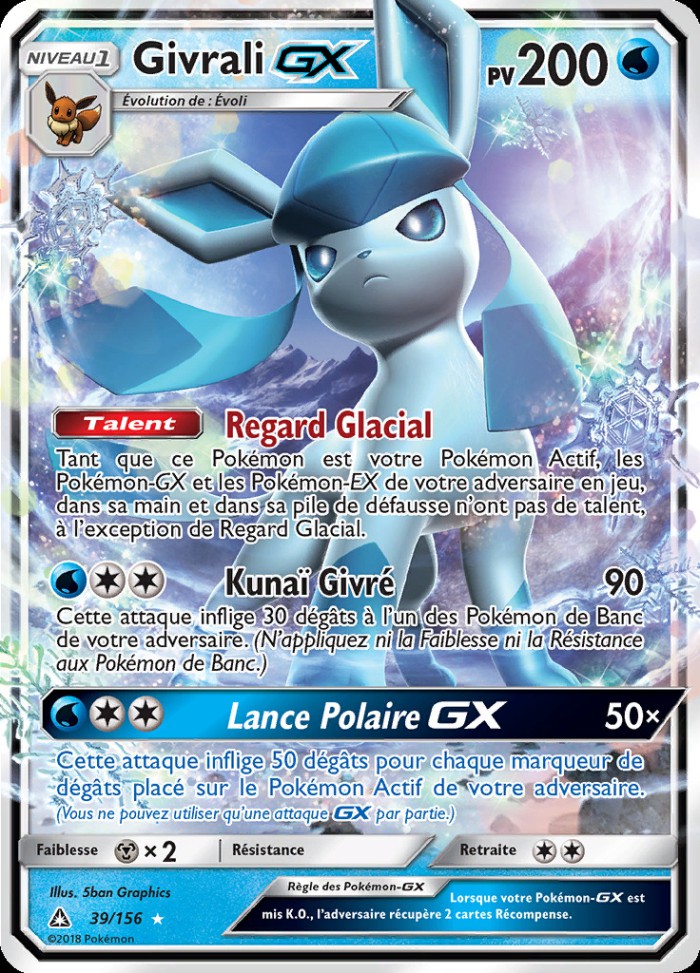 Carte Pokémon: Givrali GX