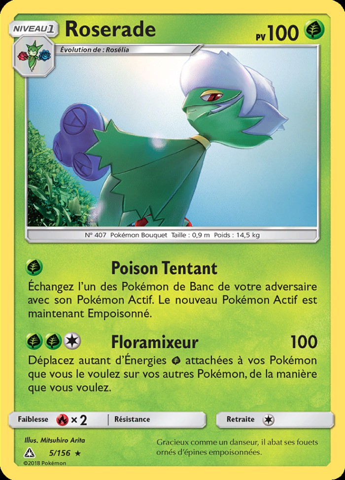 Carte Pokémon: Roserade