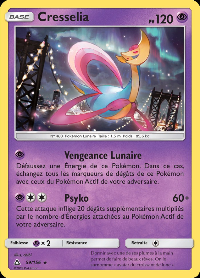 Carte Pokémon: Cresselia