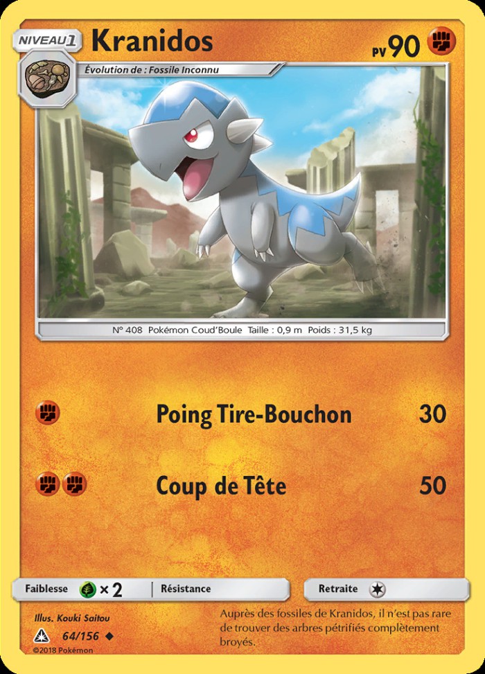 Carte Pokémon: Kranidos