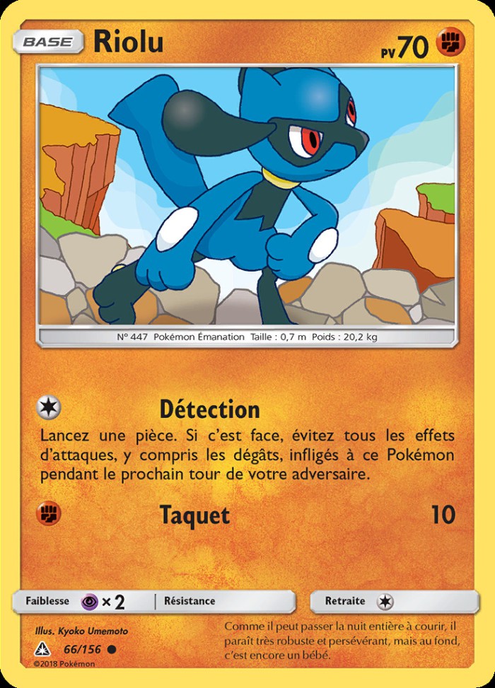 Carte Pokémon: Riolu