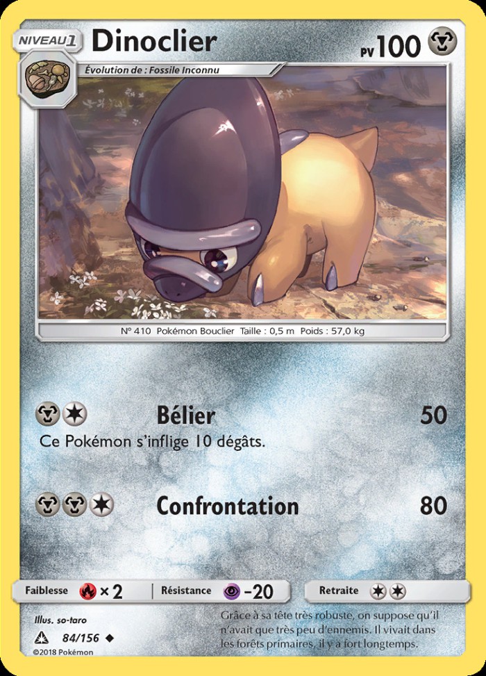 Carte Pokémon: Dinoclier