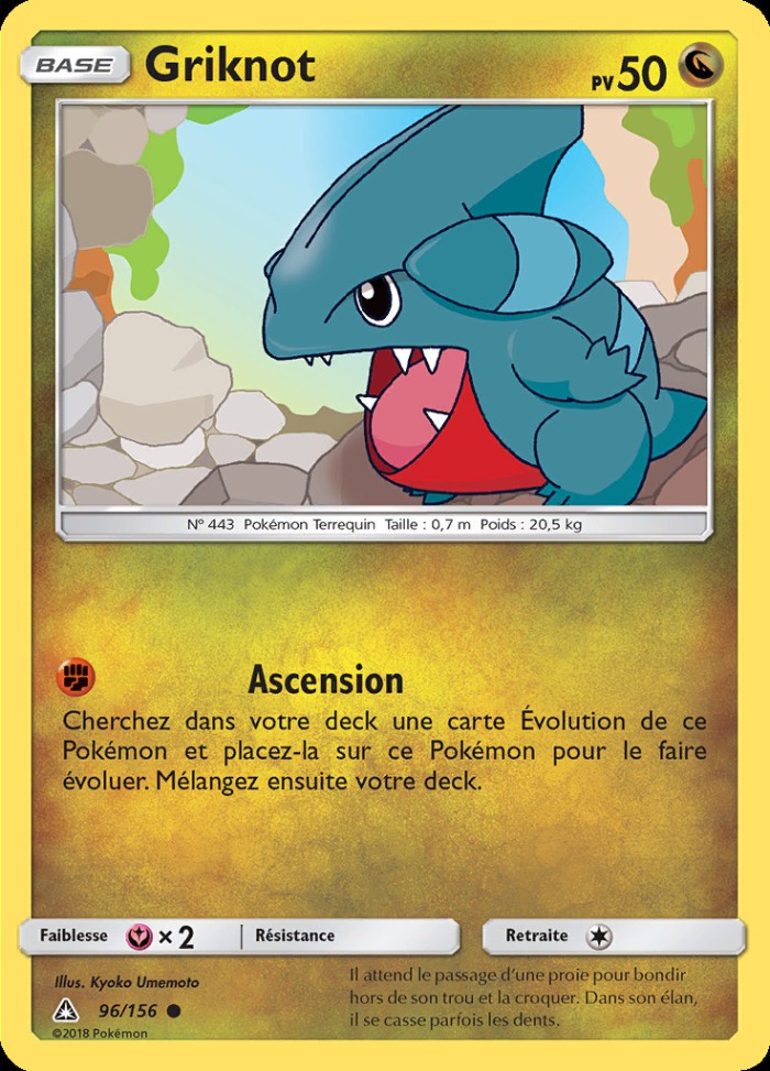 Carte Pokémon: Griknot