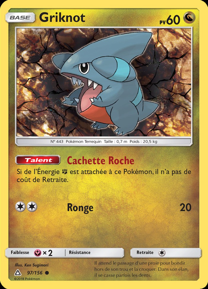 Carte Pokémon: Griknot