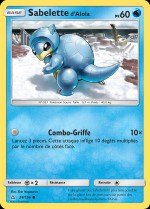 Carte Pokémon: Sabelette