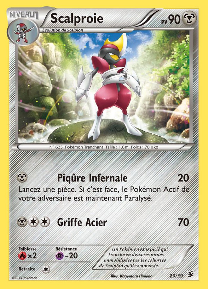 Carte Pokémon: Scalproie