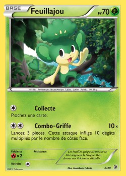 Carte Pokémon: Feuillajou