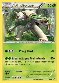 Carte Pokémon: Blindépique