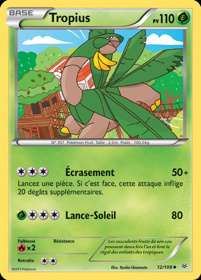 Carte Pokémon: Tropius