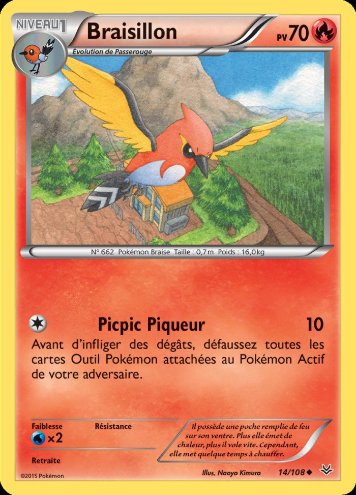 Carte Pokémon: Braisillon