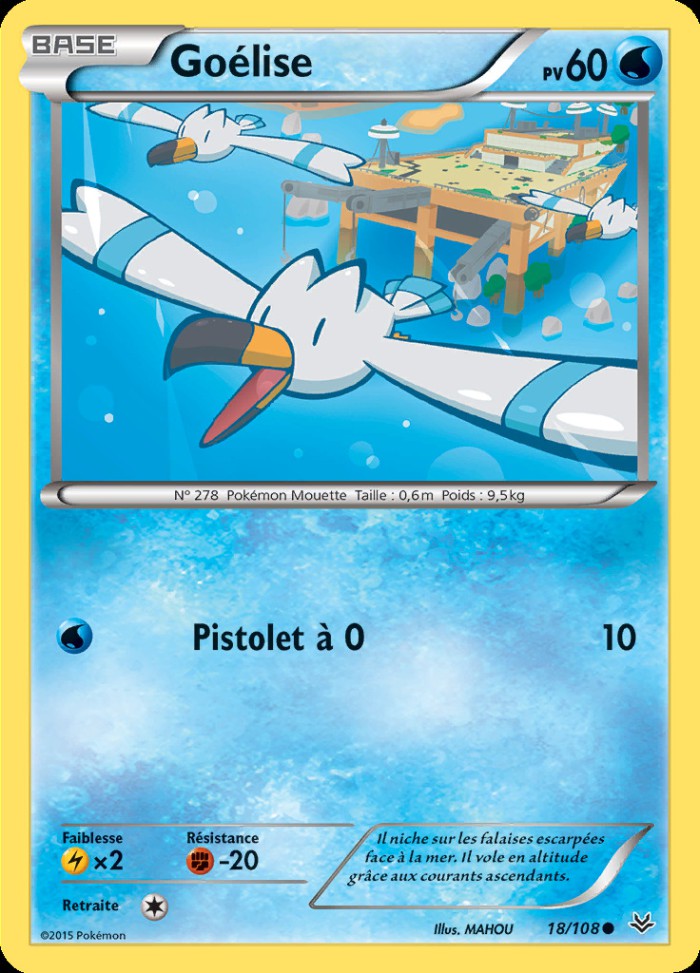 Carte Pokémon: Goélise