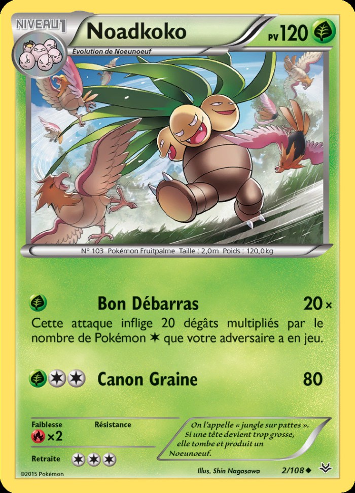 Carte Pokémon: Noadkoko