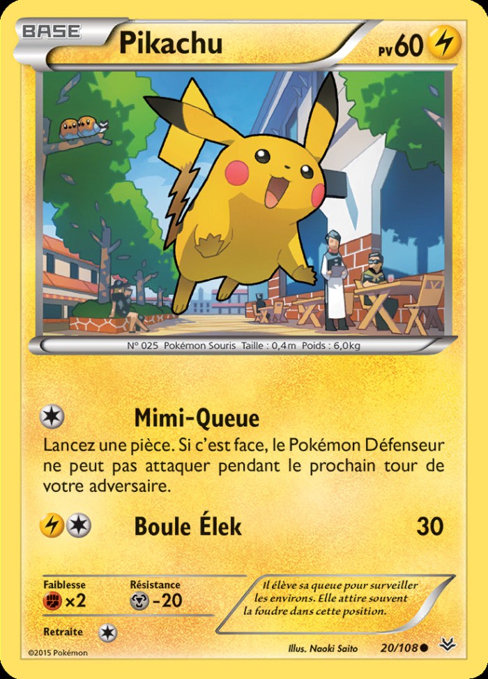 Carte Pokémon: Pikachu