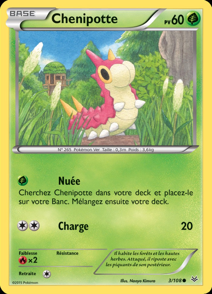 Carte Pokémon: Chenipotte