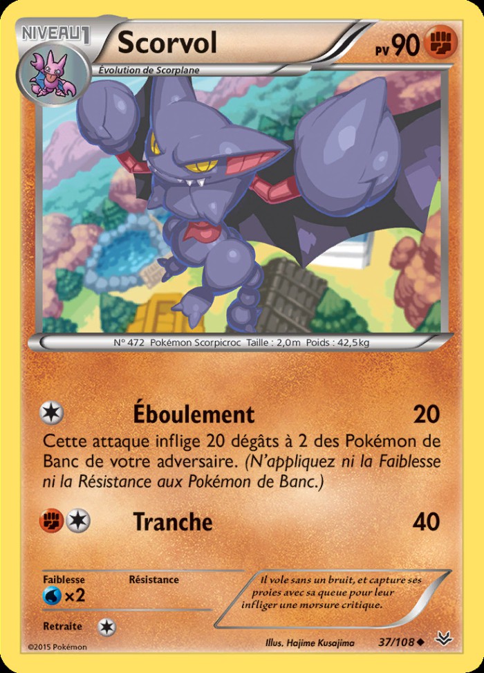 Carte Pokémon: Scorvol