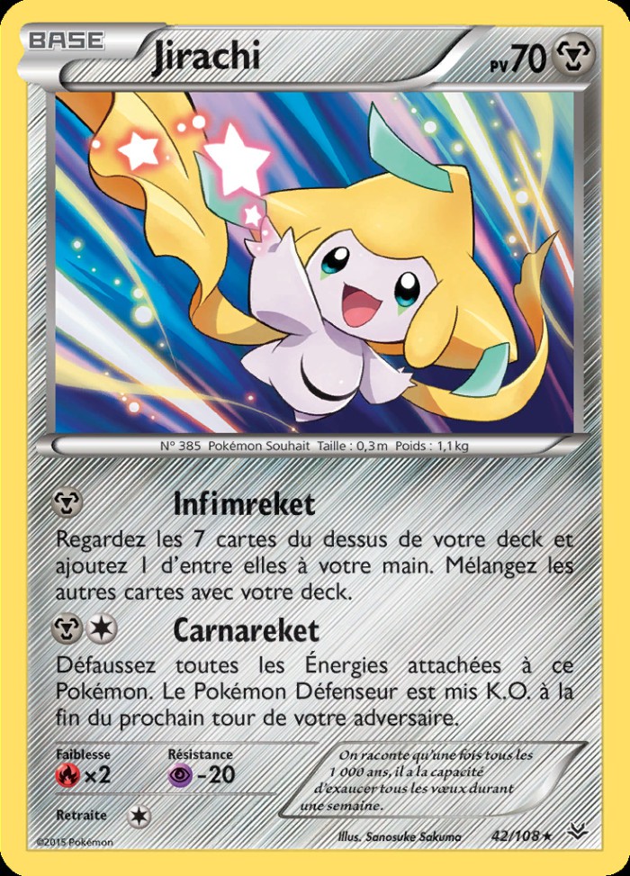 Carte Pokémon: Jirachi