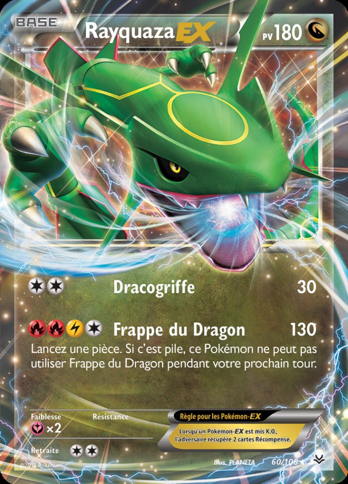 Carte Pokémon: Rayquaza EX