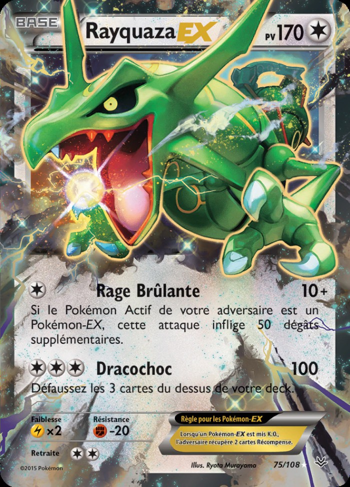 Carte Pokémon: Rayquaza EX