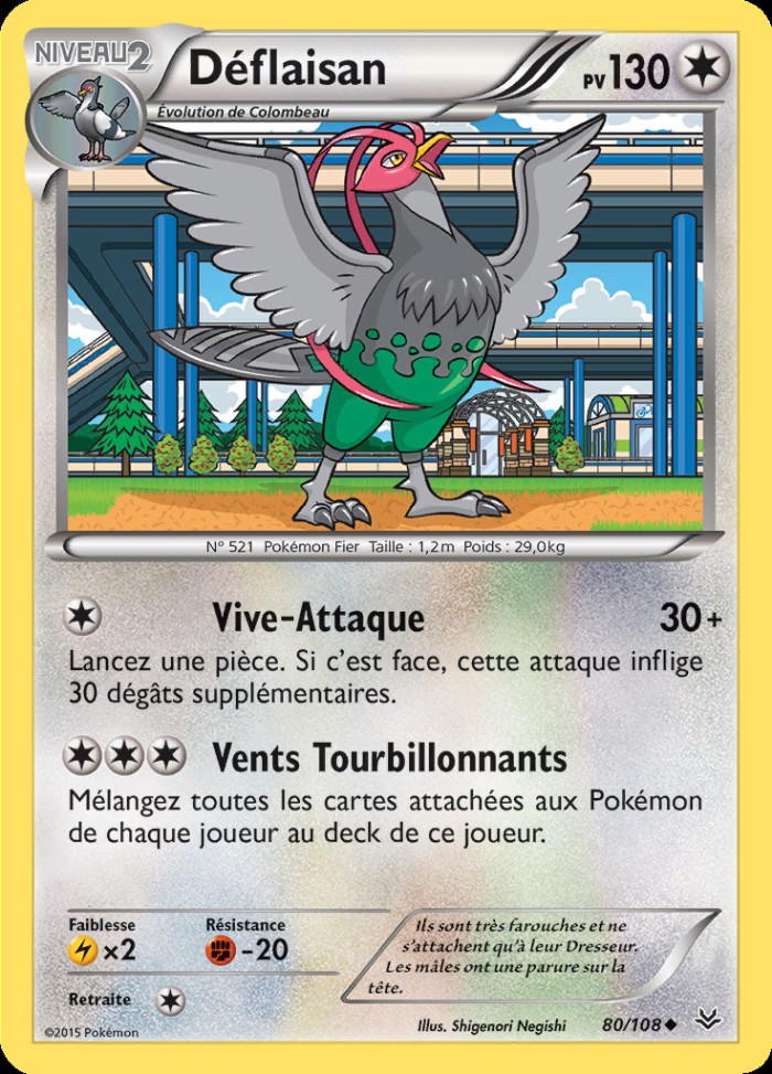 Carte Pokémon: Déflaisan