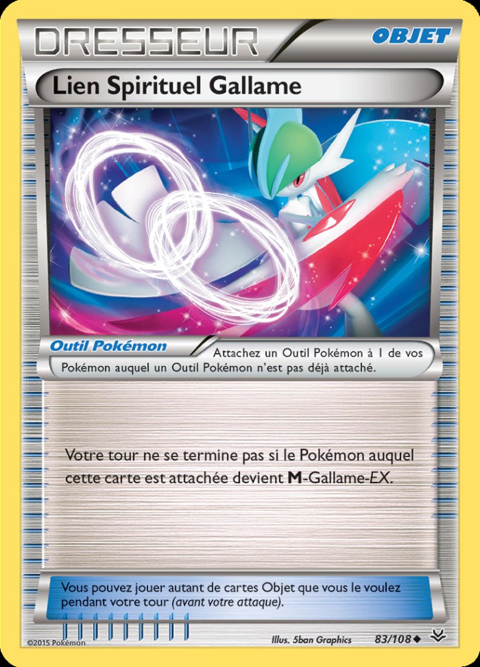 Carte Pokémon: Lien Spirituel Gallame