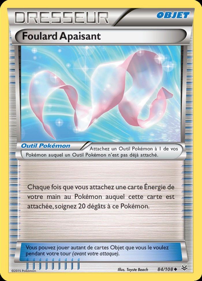 Carte Pokémon: Foulard Apaisant