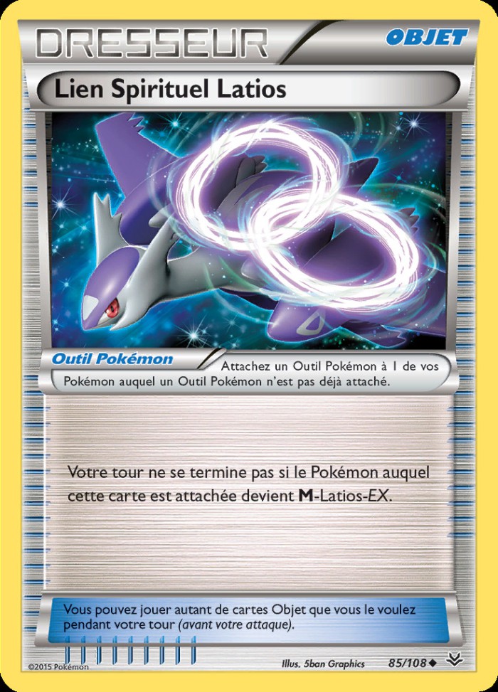 Carte Pokémon: Lien Spirituel Latios